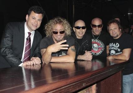 Chickenfoot with Jimmy Kimmel<br/>Photo by: Carin Baer, ABC Photo