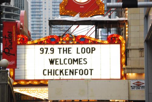 Chicago Theater Sign