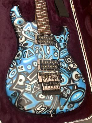 "Psyche", my custom Ibanez JS1000