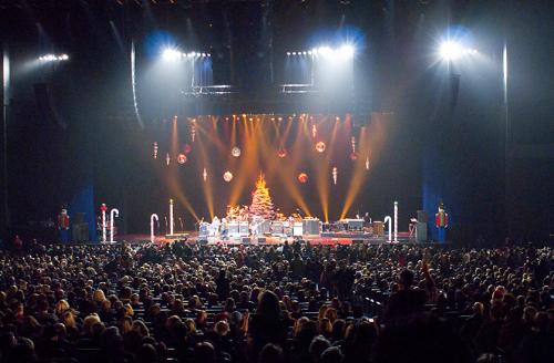 View of the show from the audience